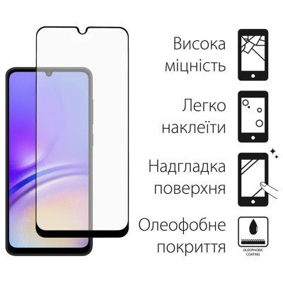 Стекло защитное Dengos Samsung Galaxy A05s 2шт. (DG-TG2P-01) | Зображення 1
