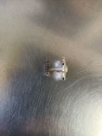 Зірка Поліція нового зразку срібна / пластик | Зображення 1