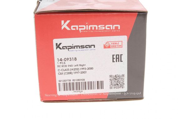 Наконечник тяги рульової Mercedes Benz C-class W202 S202 93-04 14-09318 | Зображення 5