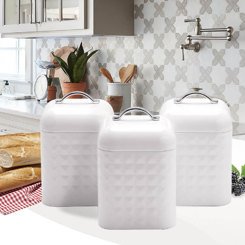 Набір ємностей 3шт Maestro MR-1676-3S-WHITE | Зображення 1