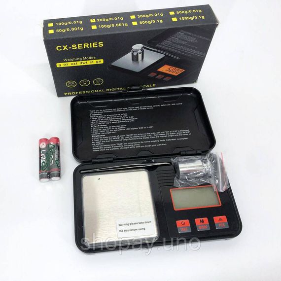 Карманные ручные весы CX-Toolbox, Весы компактные золото Электронные для золота EL-83 | Зображення 9