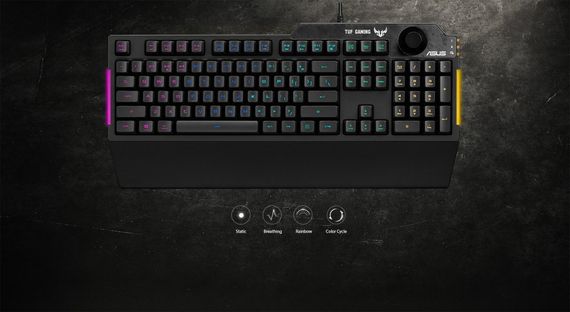 Клавіатура мембранна ASUS TUF Gaming K1 90MP01X0-BKMA00 | Зображення 8