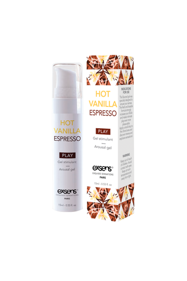 Збудливий гель EXSENS AROUSAL GEL HOT VANILLA ESPRESSO 15ML | Зображення 2
