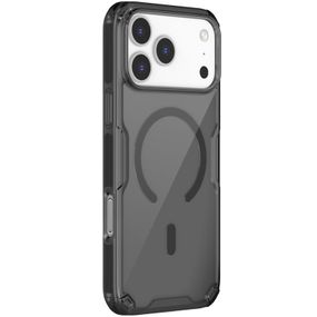 TPU чохол Nillkin Nature Pro Magnetic для Apple iPhone 17 Pro Max / 18 Pro Max (6.9") Чорний (прозорий)