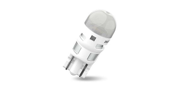Комплект світлодіодних ламп Philips 11961XU60X2 W5W (T10) LED white Ultinon Pro6000 SI 8000 K | Зображення 3