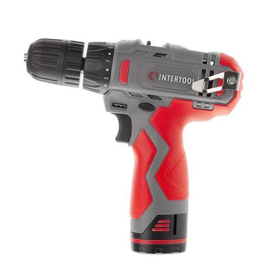 Дриль-шурупокрут акумуляторний 30 Нм INTERTOOL DT-0310 | Зображення 2