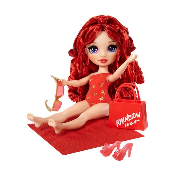 Лялька дитяча Рубі Rainbow High 507277 серії "Swim & Style" з аксесуарами | Зображення 1
