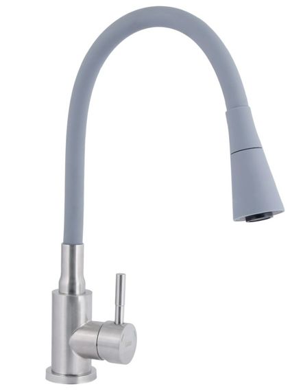 Змішувач для кухні Lidz Aria 015F31 з гнучким виливом LDARI015F31GNK31871