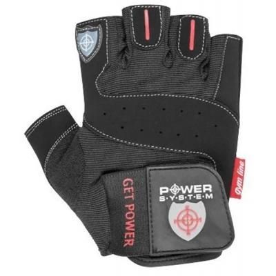Перчатки для фитнеса Power System Get Power PS-2550 Black M (PS-2550_M_Black) | Зображення 2