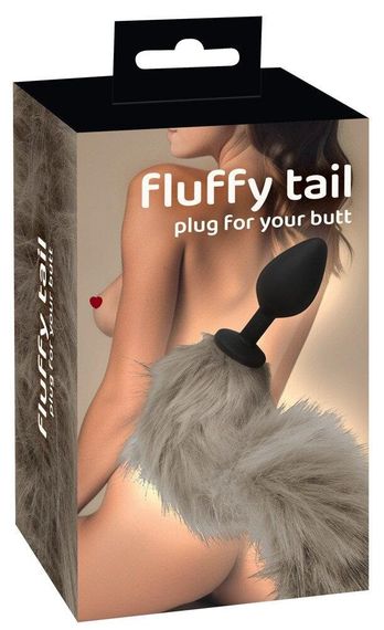 Анальная пробка FLUFFY FOX TAIL Sex Aura