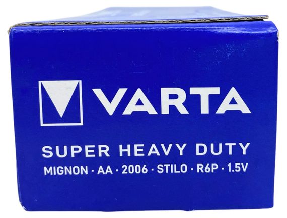 Батарейки VARTA SuperLife сольові пальчикові великі АА R06 упаковка набір 60 штук | Зображення 4