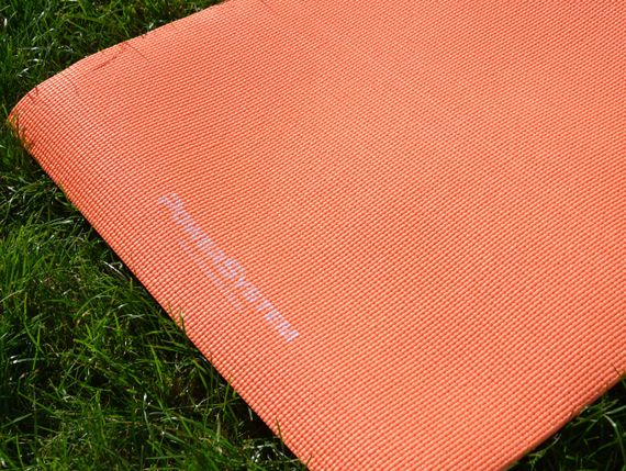 Килимок для йоги та фітнесу Power System PS-4014 PVC Fitness-Yoga Mat Orange (173x61x0.6) | Зображення 2