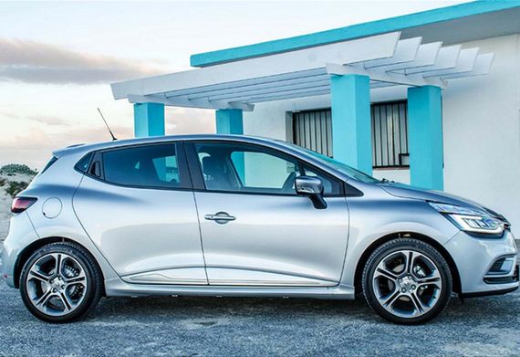 Боковые пороги DPT V-1 (грунтованные под покраску) для Renault Clio IV 2012-2019 гг | Зображення 1