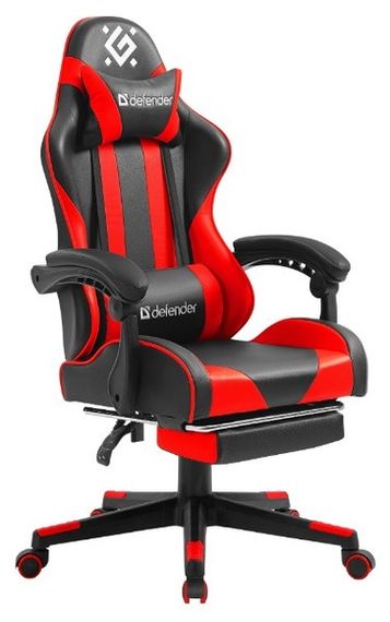 Крісло Defender Rock Red/Black (64346)