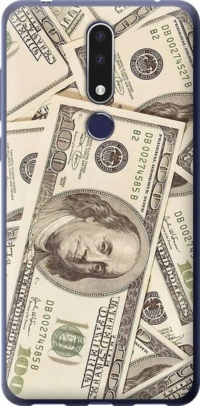 Чехол на Nokia 3.1 Plus Доллары "3016u-1607-17620"