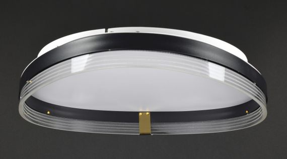 Люстра світлодіодна стельова LED світильник для квартири на стелю лед 27890 Білий 8х48х48 см. | Зображення 8