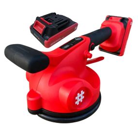 Виброприсоска аккумуляторная для плитки 21V, 2 ак. 166 мм 9392 Shijing