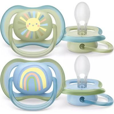 Пустышка Philips AVENT Ultra Air 0-6 міс. 2 шт (SCF085/58) | Зображення 1