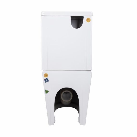 Унітаз підлоговий Qtap Jay Ultra Quiet із сидінням Soft-close 640x360x835 мм QT07222175TW White | Зображення 7