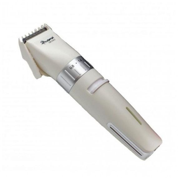 Аккумуляторная машинка для стрижки волос Gemei GM-6042. QO-306 Цвет: белый | Зображення 2