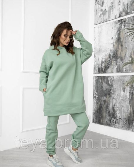 Спортивний костюм для жінок колір м'ятний розмір XL FI_001814 | Зображення 1