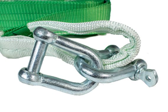 Буксирувальний трос 7т 4,5 метри автомобільний  петля-скоба | Зображення 5