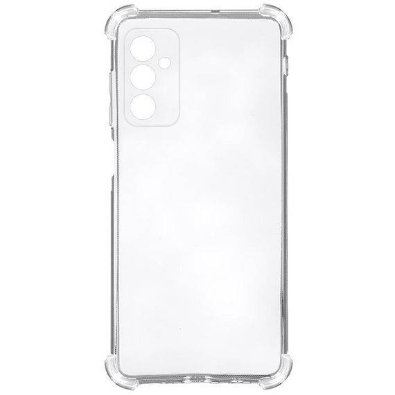 TPU чехол GETMAN Ease logo усиленные углы Full Camera для Samsung Galaxy A37 5G Бесцветный (прозрачный)