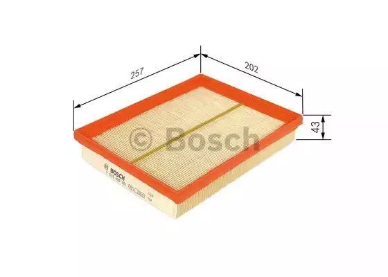 Фільтр повітряний KIA CARENS, BOSCH (F026400301) | Зображення 4
