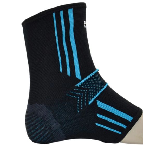 Бандажі на гомілкостоп Power System PS-6022 Ankle Support Evo Black/Blue XL (пара) (PS_6022_XL_Black/Blue) | Зображення 3