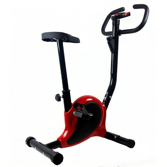 Велотренажер Fitline ES-8005 Point механічний червоний | Зображення 1