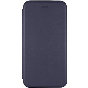 Шкіряний чохол-книжка Classy для Xiaomi Poco M7 4G Темно-синій