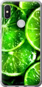 Чохол на Xiaomi Redmi S2 Зелені часточки лимона "852t-1494-2448"