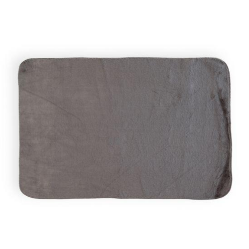 Килимок для підлоги з еко-хутра ТМ Dariana Moonbeam 60*90 см горіховий