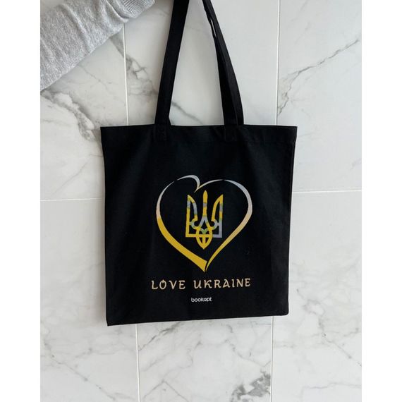 Екошопер Букопт BK4036 Love Ukraine чорний | Зображення 4