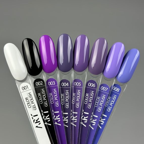 Гель-лак ART in detail 06 (бледно-сливовый) 6мл | Зображення 1