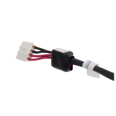 Разъем питания ноутбука с кабелем Acer PJ765 (5.5mm x 1.7mm), 4-pin, 21 см (A49101) | Зображення 1