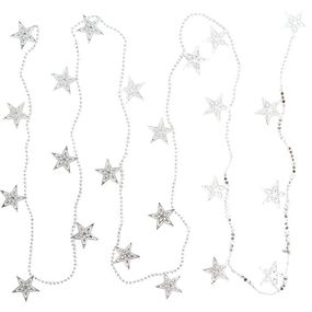 Декоративное ожерелье на елку "Звездочки" XYA-319 размер 2,7 м