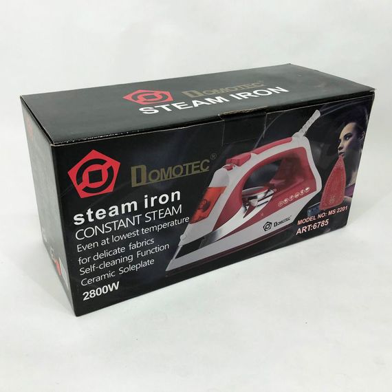 Парові Праски відпарювачі Domotec MS-2201 / Парова праска відпарювач / MV-830 Парова праска-очисник | Зображення 9