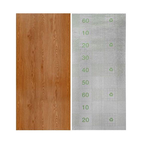 Самоклеюча вінілова плитка в рулоні коричнева 3000х600х2мм (05-26-матовий) SW-00001176 | Зображення 3