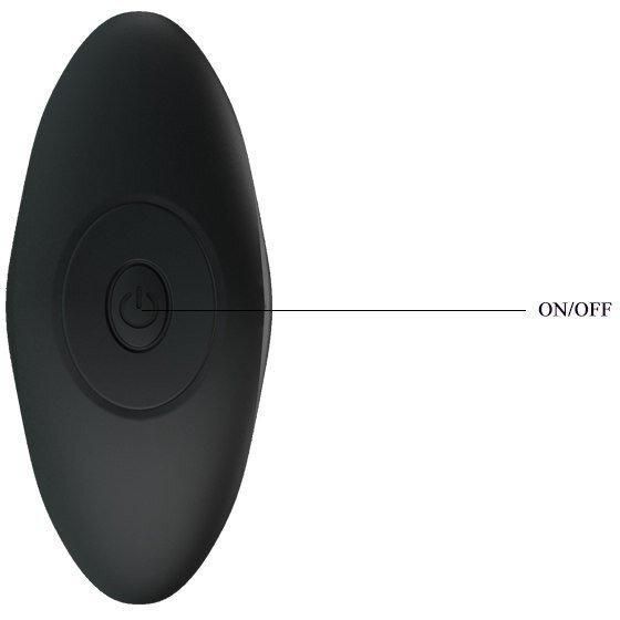 Анальна вібропробка MORTON (чорна) Sex Aura | Зображення 6