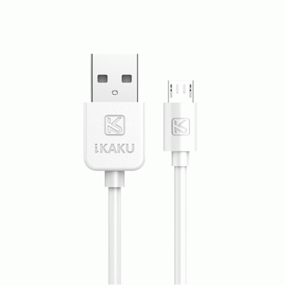 USB кабель Kaku KSC-332 USB - Micro USB 2m - White | Зображення 1