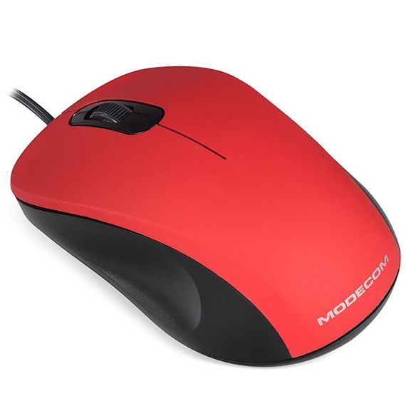 Мишка  Modecom MC-M10S, 3кн., 1000dpi, Silent, червона | Зображення 1