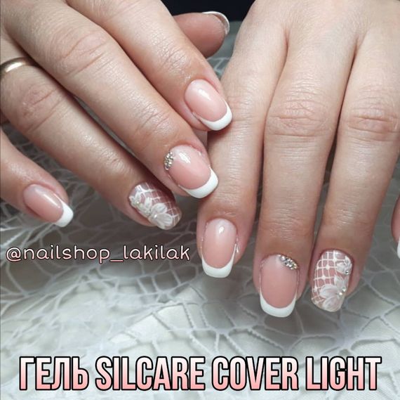 Гель для наращивания ногтей Польша LED Cover Light 1кг | Зображення 7