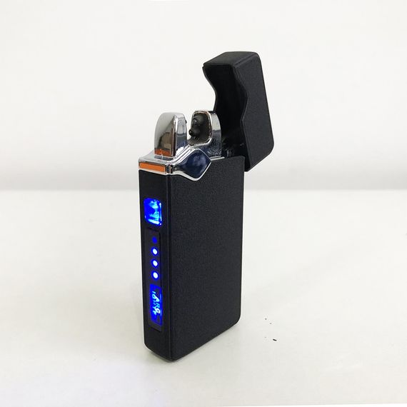 Аккумуляторная зажигалка подарочная 315 | Ветрозащитная зажигалка | Зажигалка BI-893 с зарядкой | Зображення 7