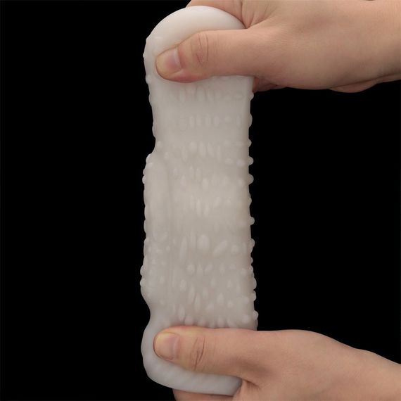 Мастурбатор - Knights Ring Vibrating Dual Purpose Sleeve-Drip Sex Aura | Зображення 7