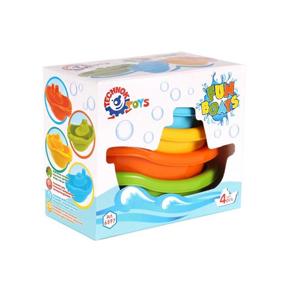 Игрушка для ванной "Кораблики" ТехноК 6597TXK