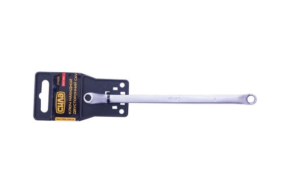 Ключ накидний двосторонній CrV 6x7мм СИЛА 2013081 | Зображення 1