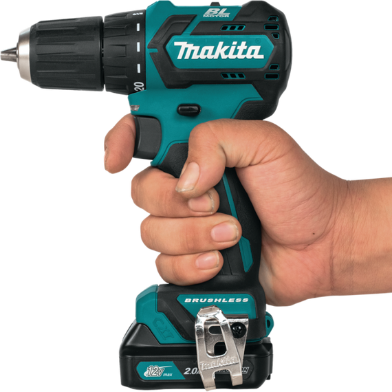 Шурупокрут акумуляторний Makita DF332DZ (35 Нм, 0.8-10 мм, BL, CXT, без акумуляторів та зарядного пристрою) | Зображення 1