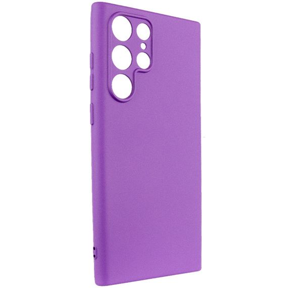 Чохол Silicone Cover Lakshmi Full Camera (AA) для Samsung Galaxy S25 Ultra Фіолетовий / Purple
