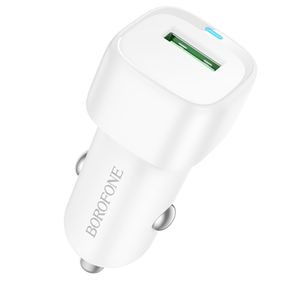 АЗП Borofone BZ34 Cloud QC3.0 18W (1USB-A) White